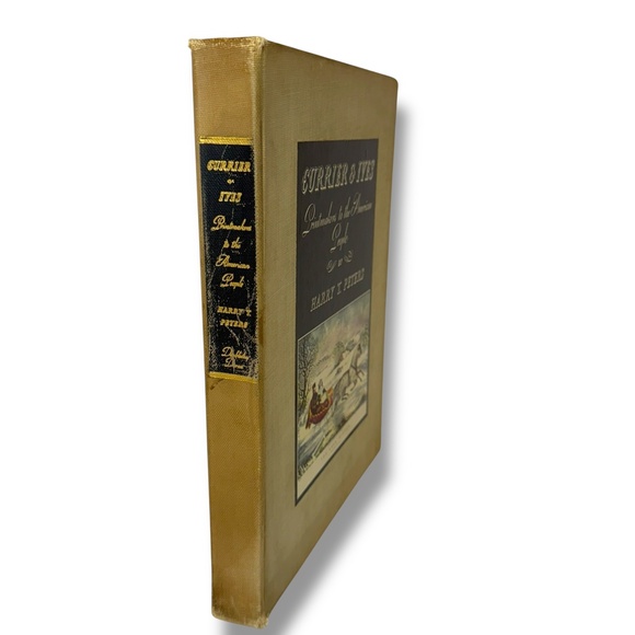 Currier & Ives hardcover book of prints, 1942, by Harry T. Peters, lovely images - Picture 14 of 16